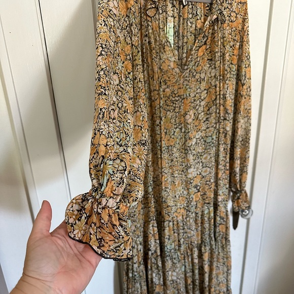 Free People “Feeling Groovy” Floral Maxi Dress - Picture 4 of 7